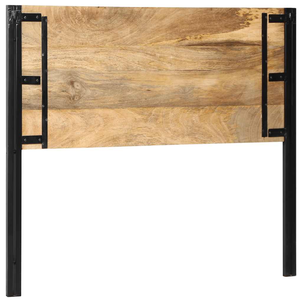 Uzglavlje 120 cm Puno drvo Mango i željezo
