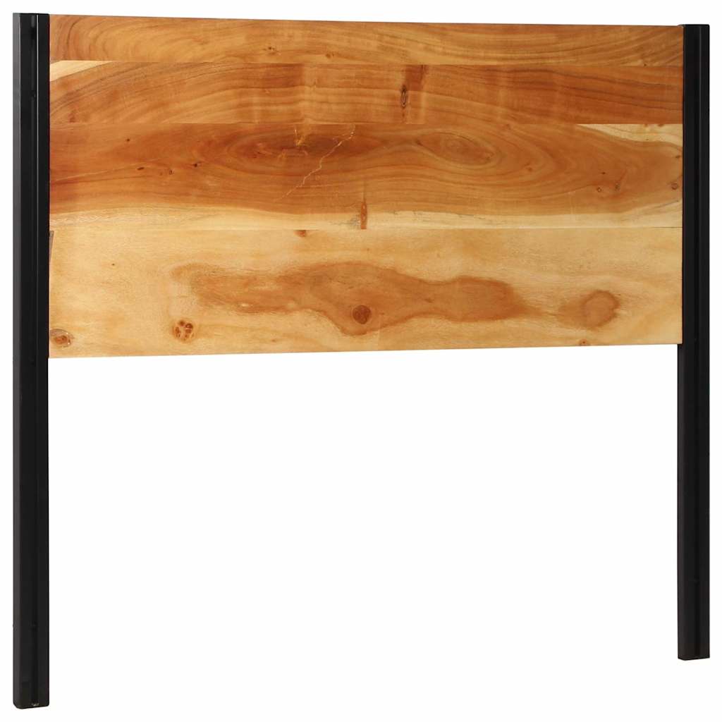 Uzglavlje 120 cm Puno drvo bagrem i željezo