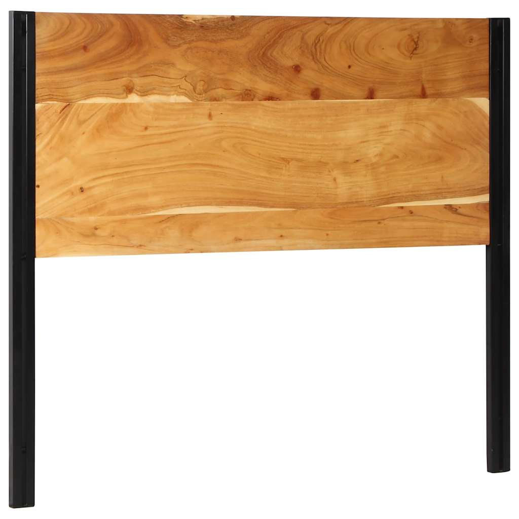 Uzglavlje 120 cm Puno drvo bagrem i željezo