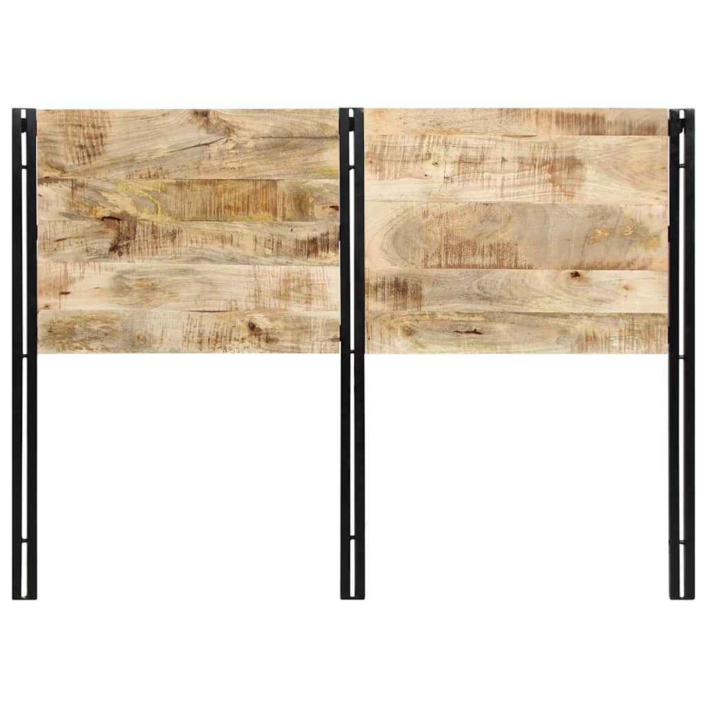 Uzglavlje 140 cm Puno drvo Mango i željezo