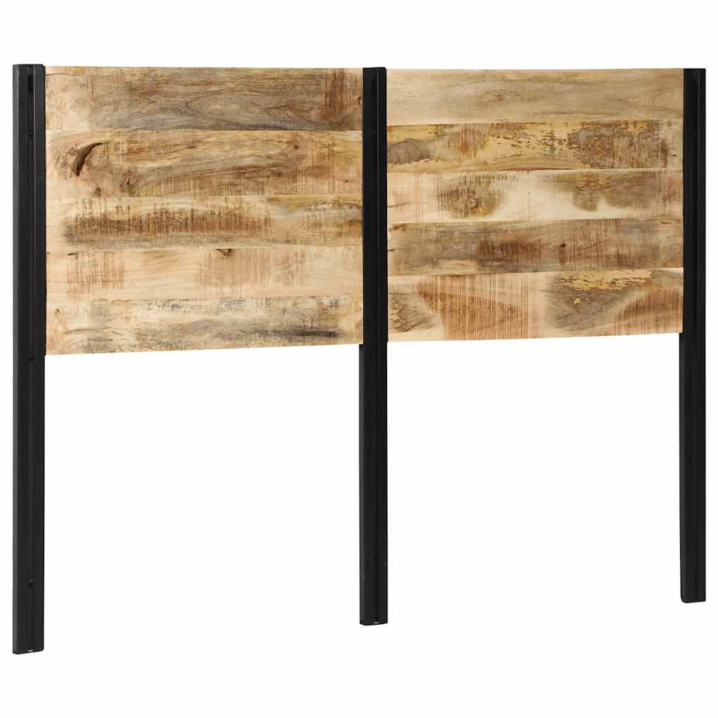 Uzglavlje 140 cm Puno drvo Mango i željezo