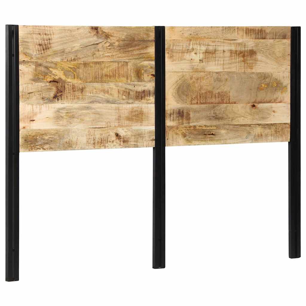 Uzglavlje 140 cm Puno drvo Mango i željezo