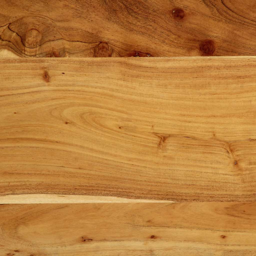 Uzglavlje 180 cm Puno drvo bagrem i željezo
