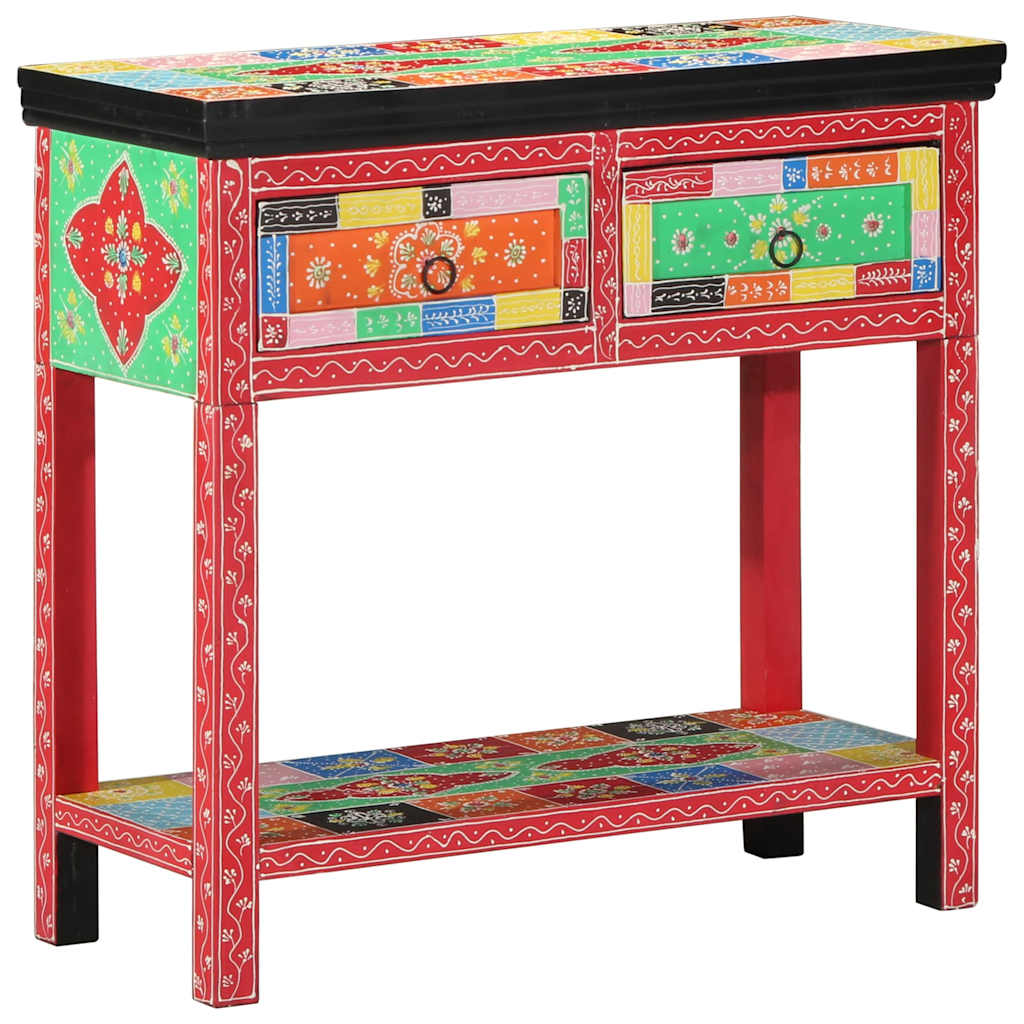 Konzolna stolica s ladicama s pohranom Šareni 80 x 35 x 76 cm