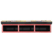 TV ormar s policom Šareni 100 x 30 x 22 cm Konstruirano drvo
