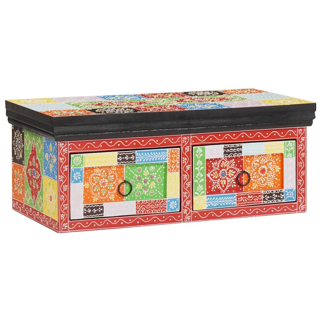 TV ormar s ladicama Šareni 60 x 30 x 24 cm Čvrsto drvo manga