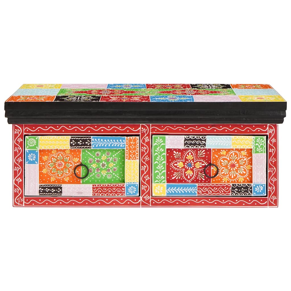 TV ormar s ladicama Šareni 60 x 30 x 24 cm Čvrsto drvo manga