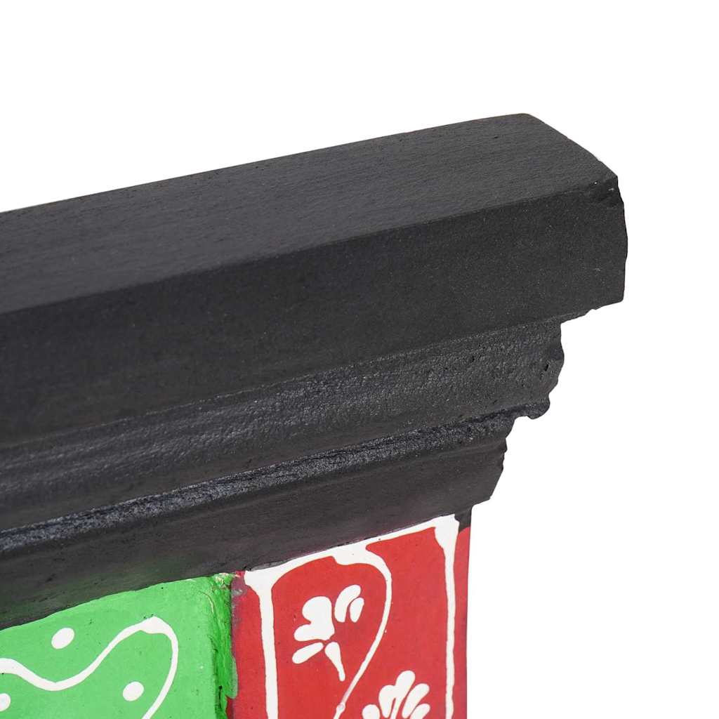 Vješalica za kapute Crna 80 x 25 x 2 cm Čvrsto drvo manga