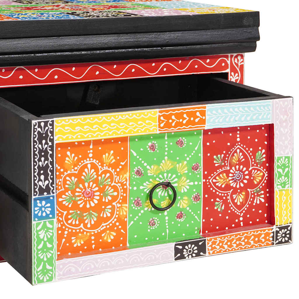Noćni ormar s ladicama 2 pcs Šareni 40 x 30 x 28 cm