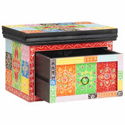 Noćni ormar s ladicama 2 pcs Šareni 40 x 30 x 28 cm