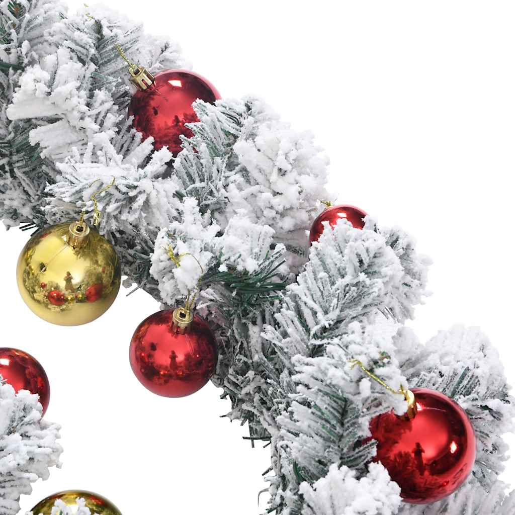 Božićna girlanda s LED svjetlima zelena 20 m PVC