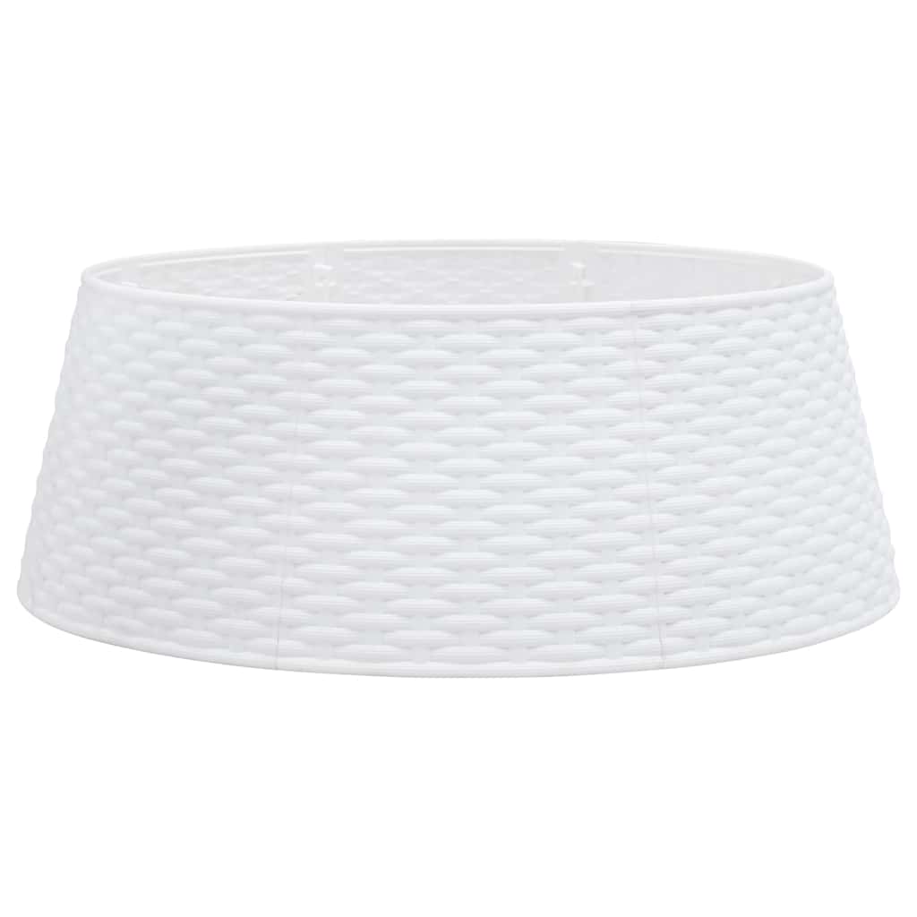 Suknja za božićno drvce bijela Ø65x23 cm plastika