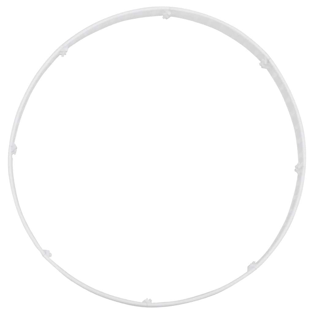 Suknja za božićno drvce bijela Ø65x23 cm plastika