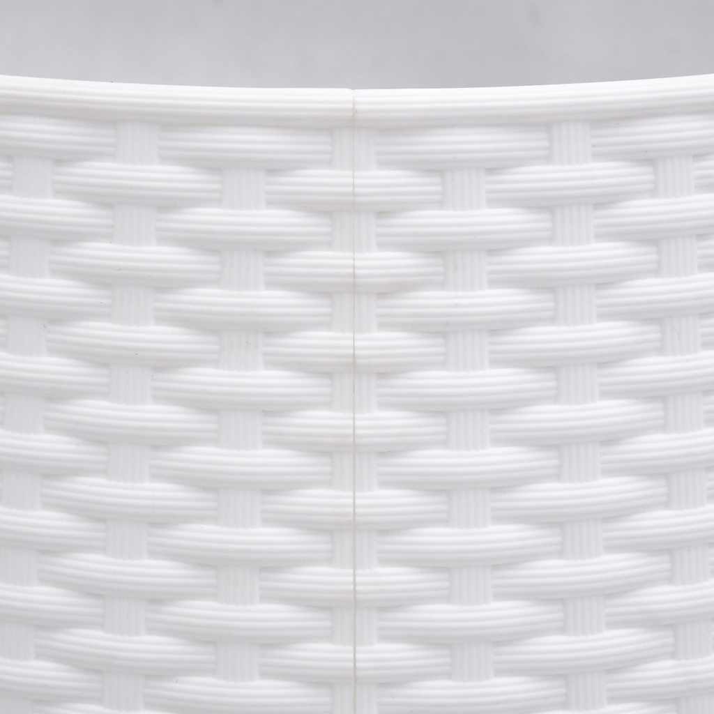 Suknja za božićno drvce bijela Ø65x23 cm plastika