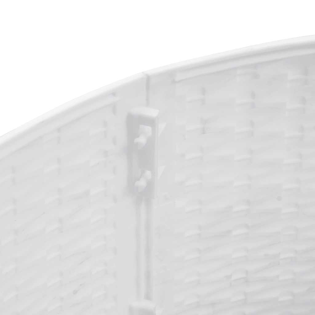 Suknja za božićno drvce bijela Ø65x23 cm plastika