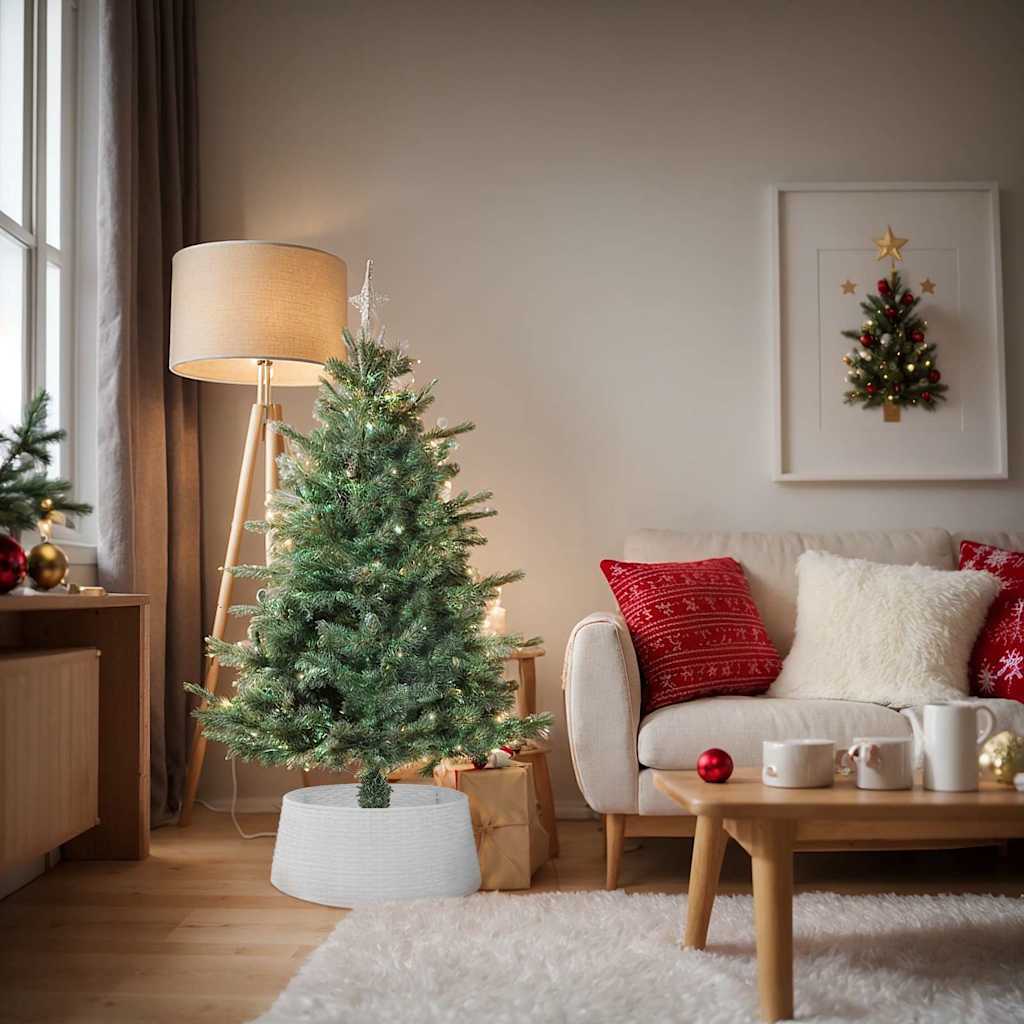 Suknja za božićno drvce bijela Ø65x23 cm plastika