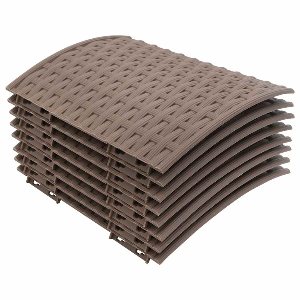 Suknja za božićno drvce Smeđa Ø65x23 cm Plastika