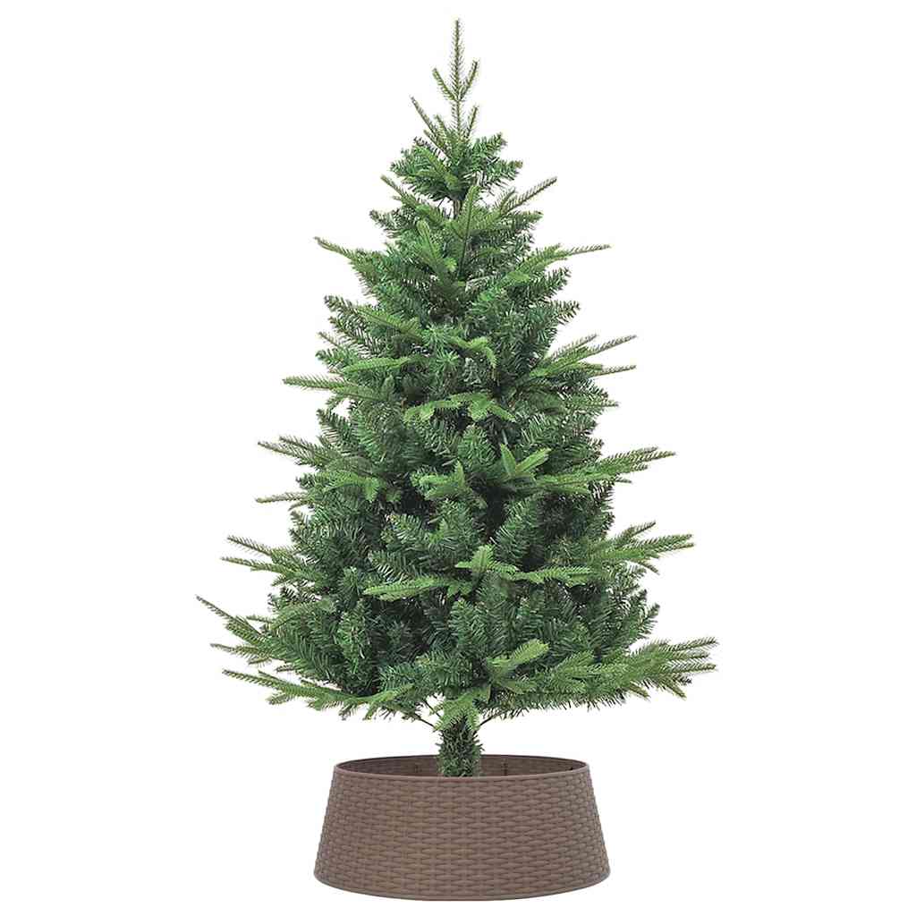 Suknja za božićno drvce Smeđa Ø65x23 cm Plastika