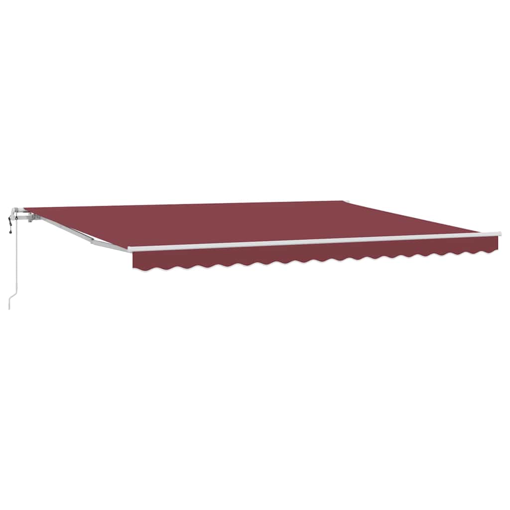 Tenda na automatsko uvlačenje bordo 450 x 300 cm