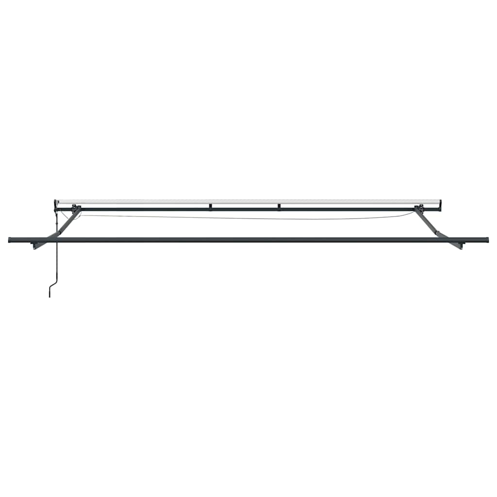 Tenda na automatsko uvlačenje s LED svjetlima bordo 450x300 cm