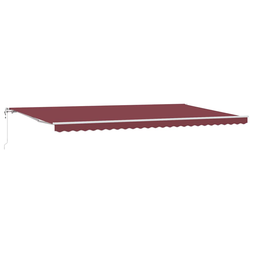 Tenda na automatsko uvlačenje bordo 600 x 300 cm