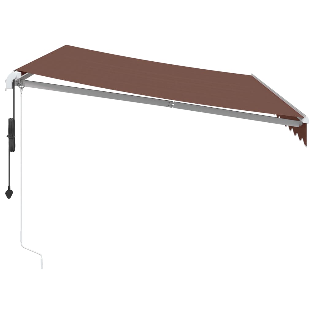 Tenda na automatsko uvlačenje smeđa 350 x 250 cm