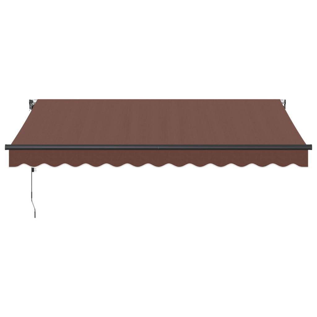 Tenda na automatsko uvlačenje smeđa 350 x 250 cm