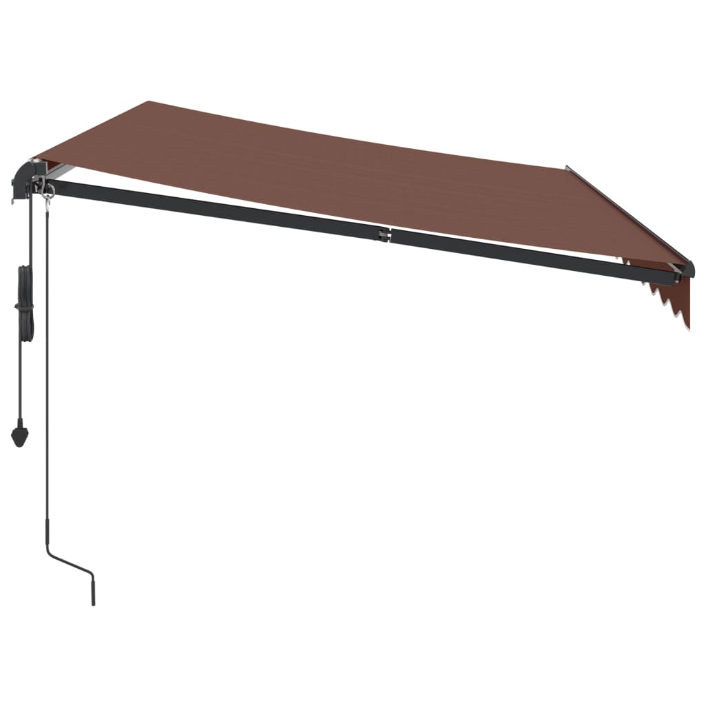 Tenda na automatsko uvlačenje smeđa 350 x 250 cm