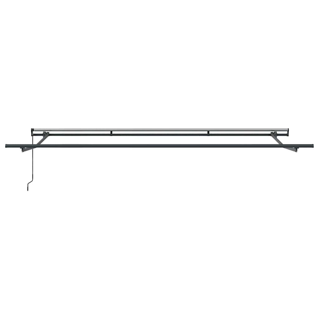 Tenda na ručno uvlačenje smeđa 500 x 300 cm
