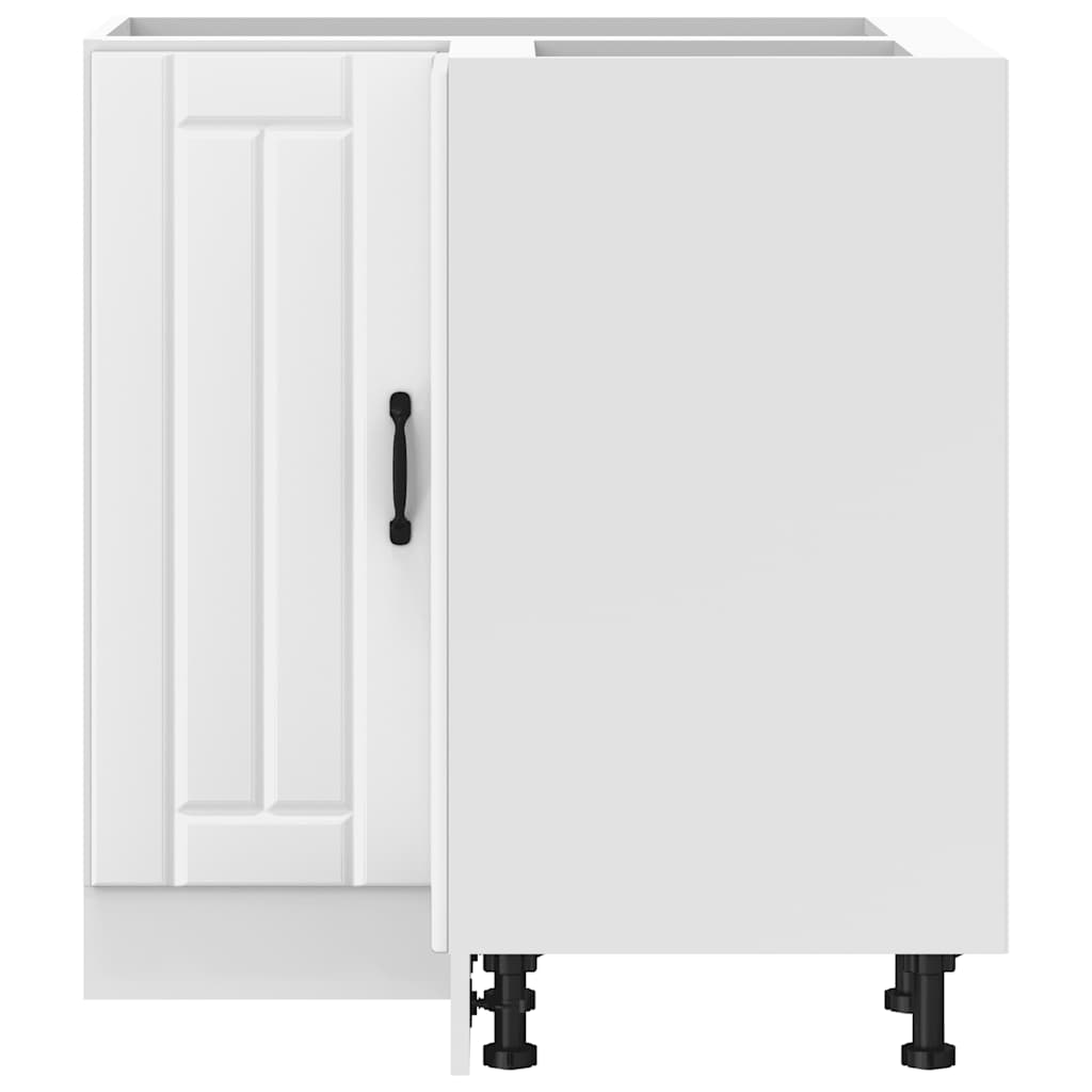 Kuhinjski kutni donji ormarić Lucca bijeli konstruirano drvo