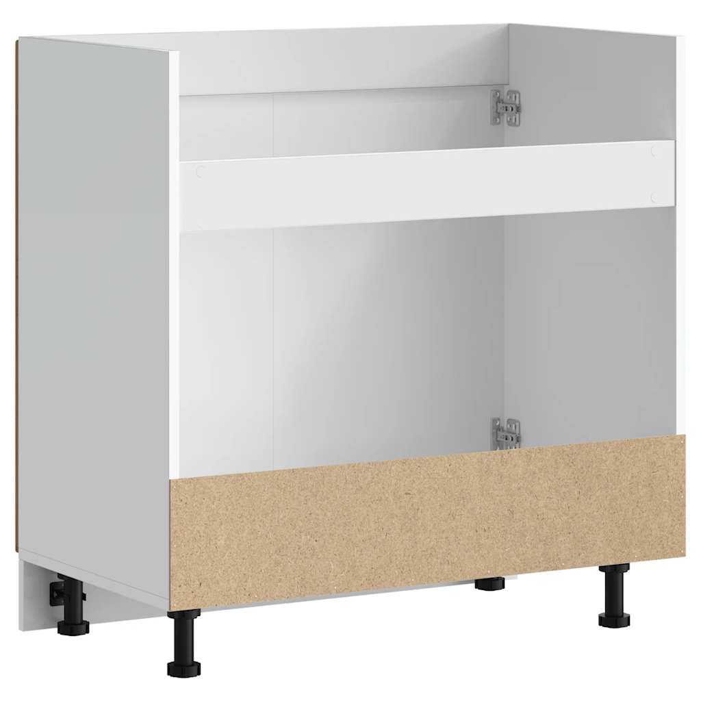 Donji ormarić za sudoper Porto boja drva 80x46x81,5 cm drveni