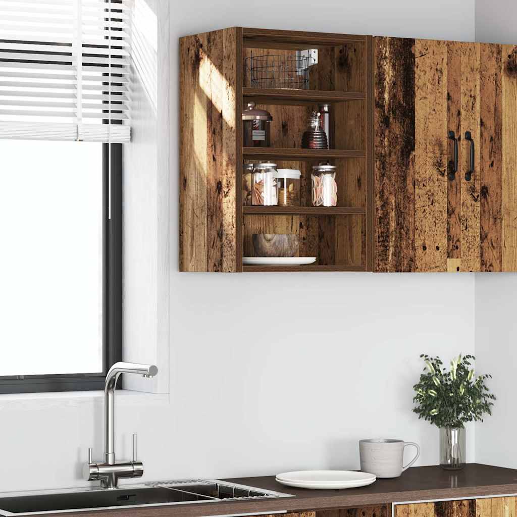 Viseći ormarić "Riga" Staro drvo 40x29,5x60 cm Konstruirano drvo