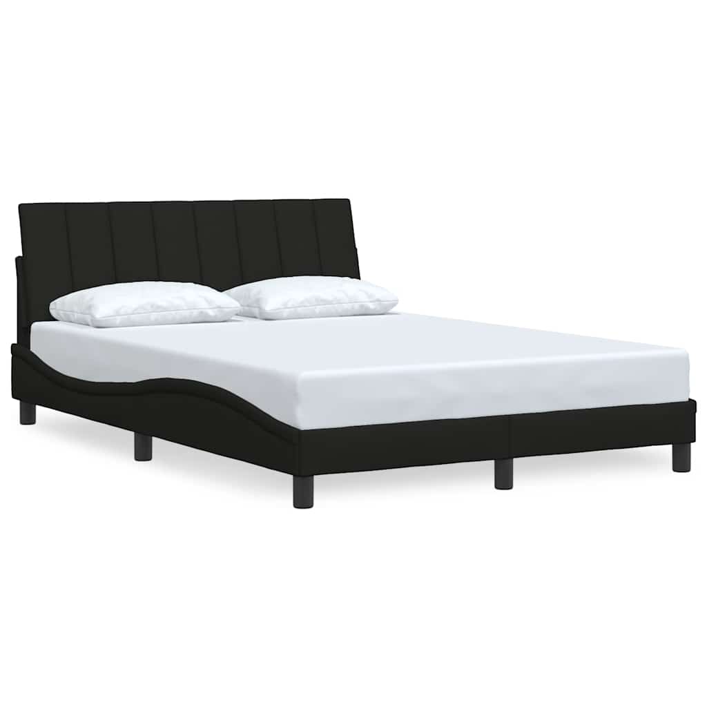 Okvir za krevet bez madraca Hanko crni 140x200 cm od tkanine