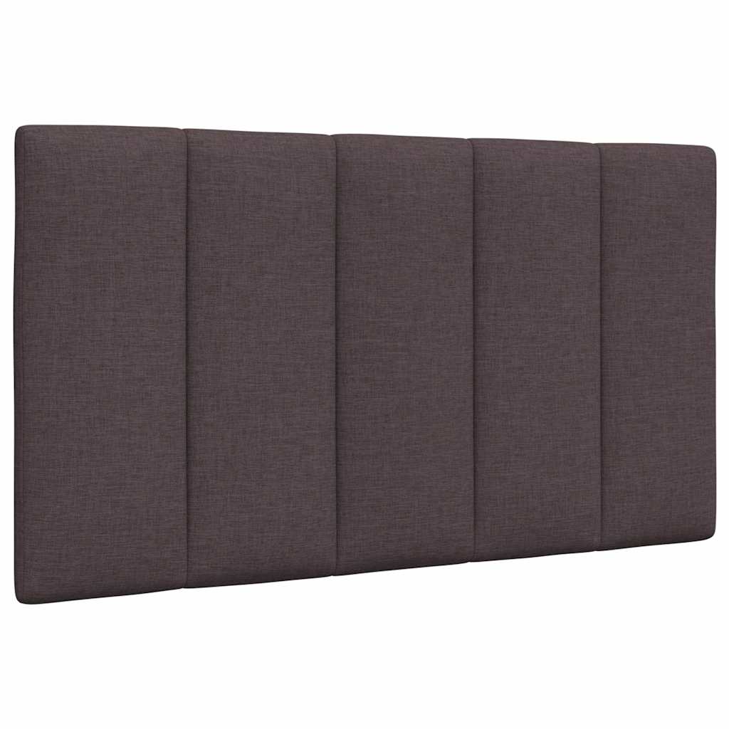 Krevet s madracem Hanko tamnosmeđi 80x200 cm od tkanine
