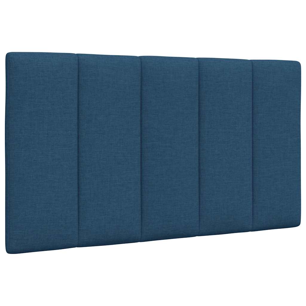 Krevet s madracem Hanko plavi 80x200 cm od tkanine