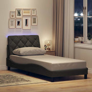 Okvir kreveta s LED-om bez madraca 90x200 cm od tkanine