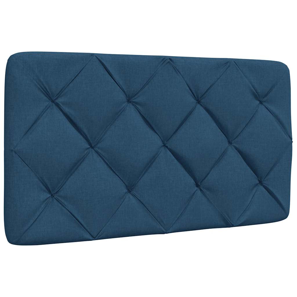 Krevet s madracem plavi 80x200 cm od tkanine