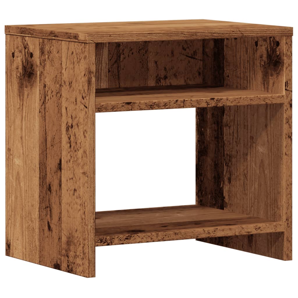 Noćni ormarići 2 kom boja drva 40x30x40 cm konstruirano drvo