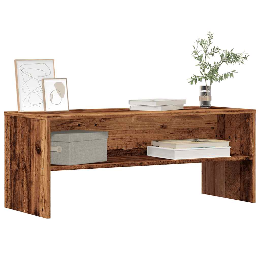 TV ormarić boja staro drvo 100x40x40 cm konstruirano drvo