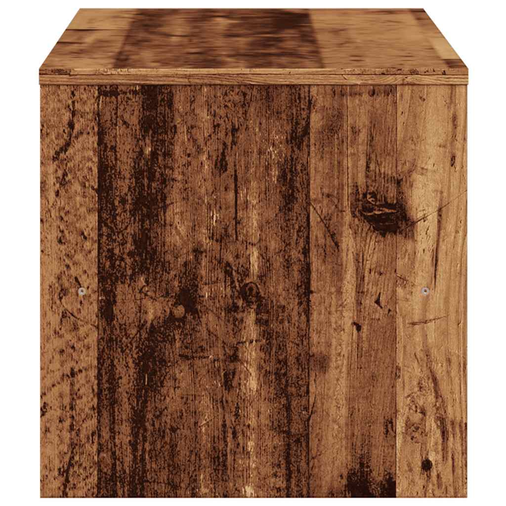 TV ormarić boja staro drvo 100x40x40 cm konstruirano drvo