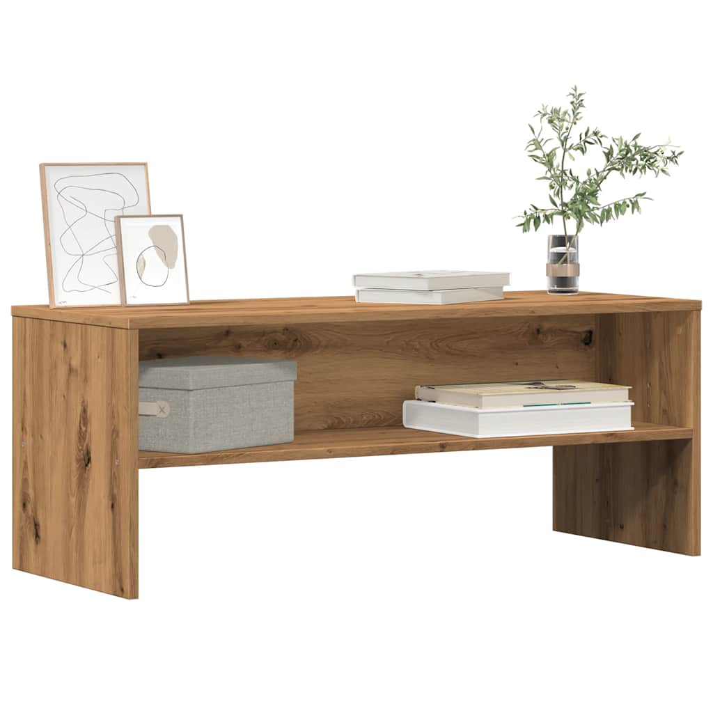 TV ormarić boja hrasta artisan 100x40x40 cm konstruirano drvo