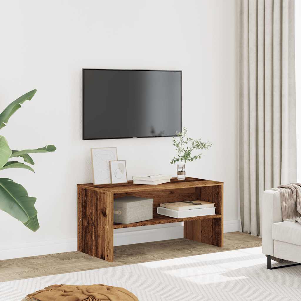 TV ormarić staro drvo 80x40x40 cm konstruirano drvo