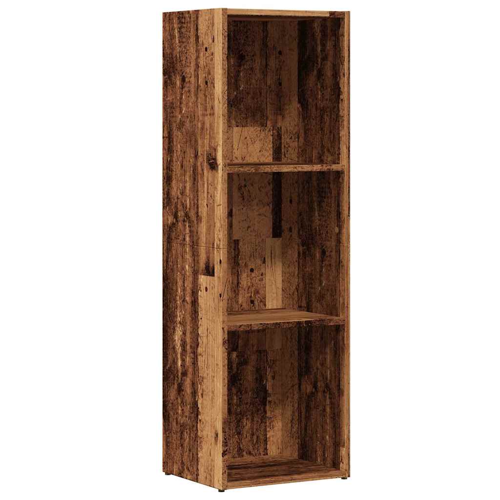 Ormar za knjige staro drvo 36x30x114 cm konstruirano drvo