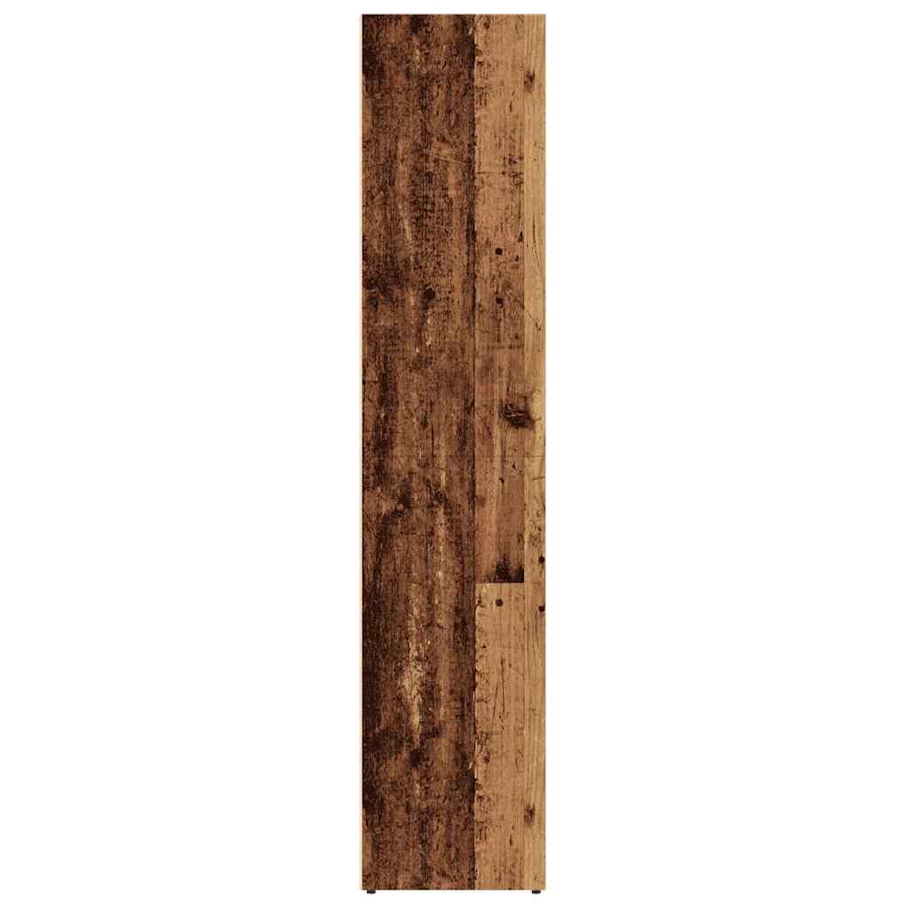 Ormar za knjige staro drvo 36x30x143 cm konstruirano drvo