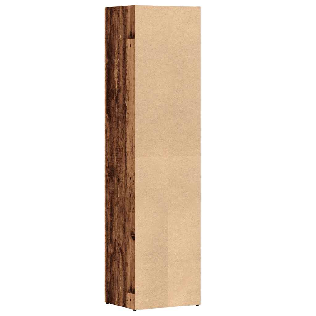 Ormar za knjige staro drvo 36x30x143 cm konstruirano drvo