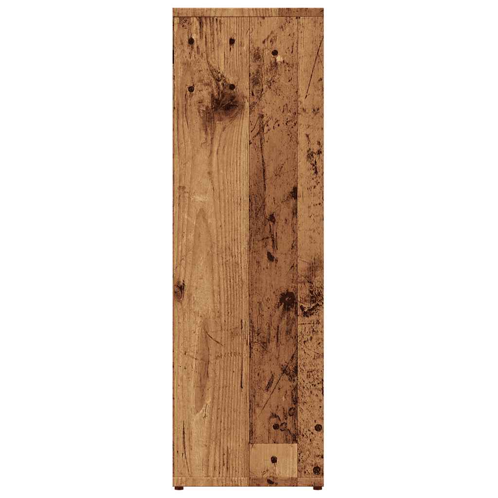 Ormarić za knjige staro drvo 50x25x80 cm konstruirano drvo