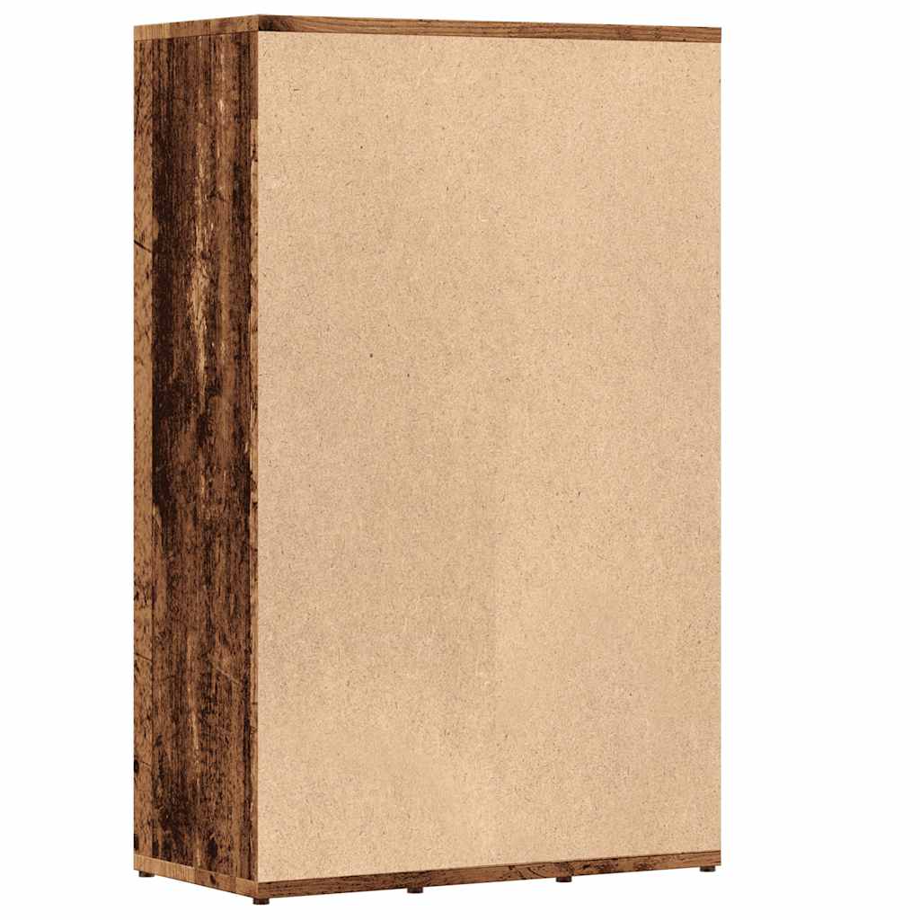 Ormarić za knjige staro drvo 50x25x80 cm konstruirano drvo