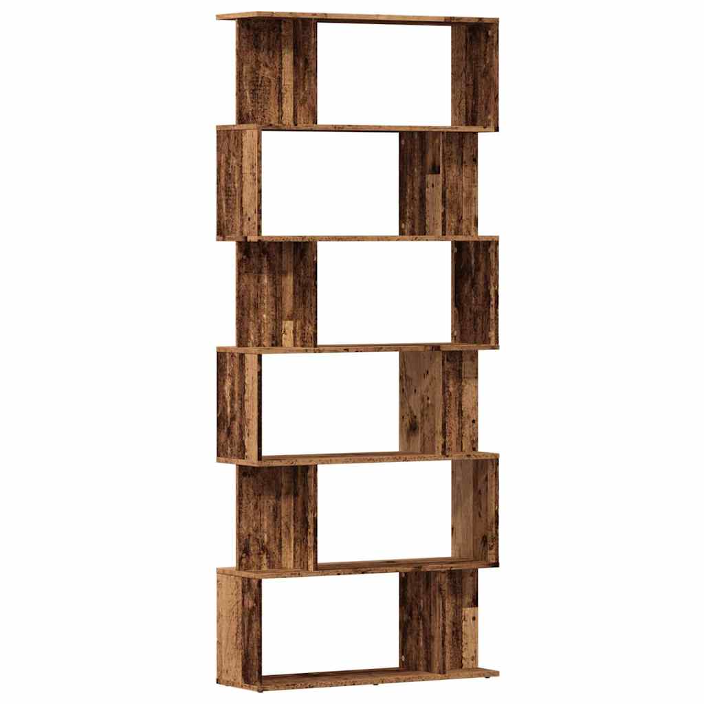 Ormar za knjige staro drvo 80x24x192 cm konstruirano drvo