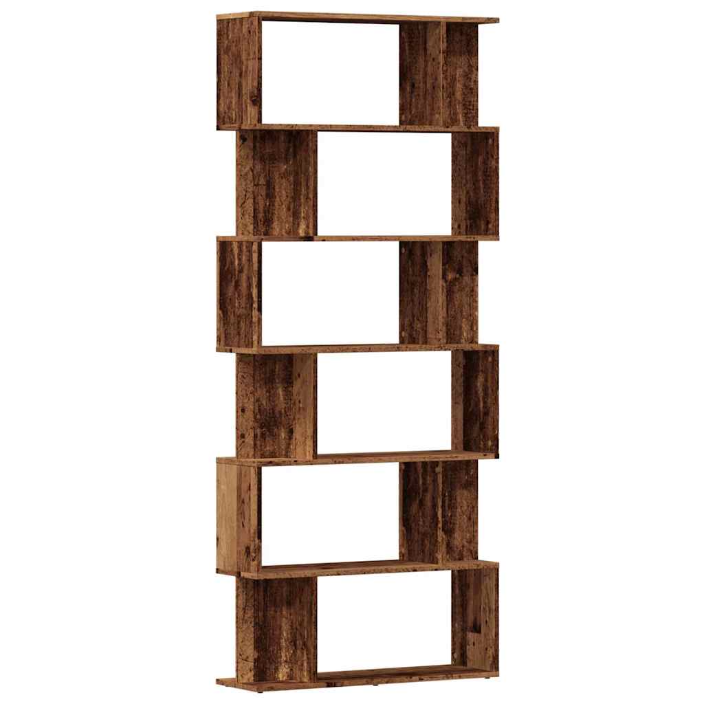 Ormar za knjige staro drvo 80x24x192 cm konstruirano drvo