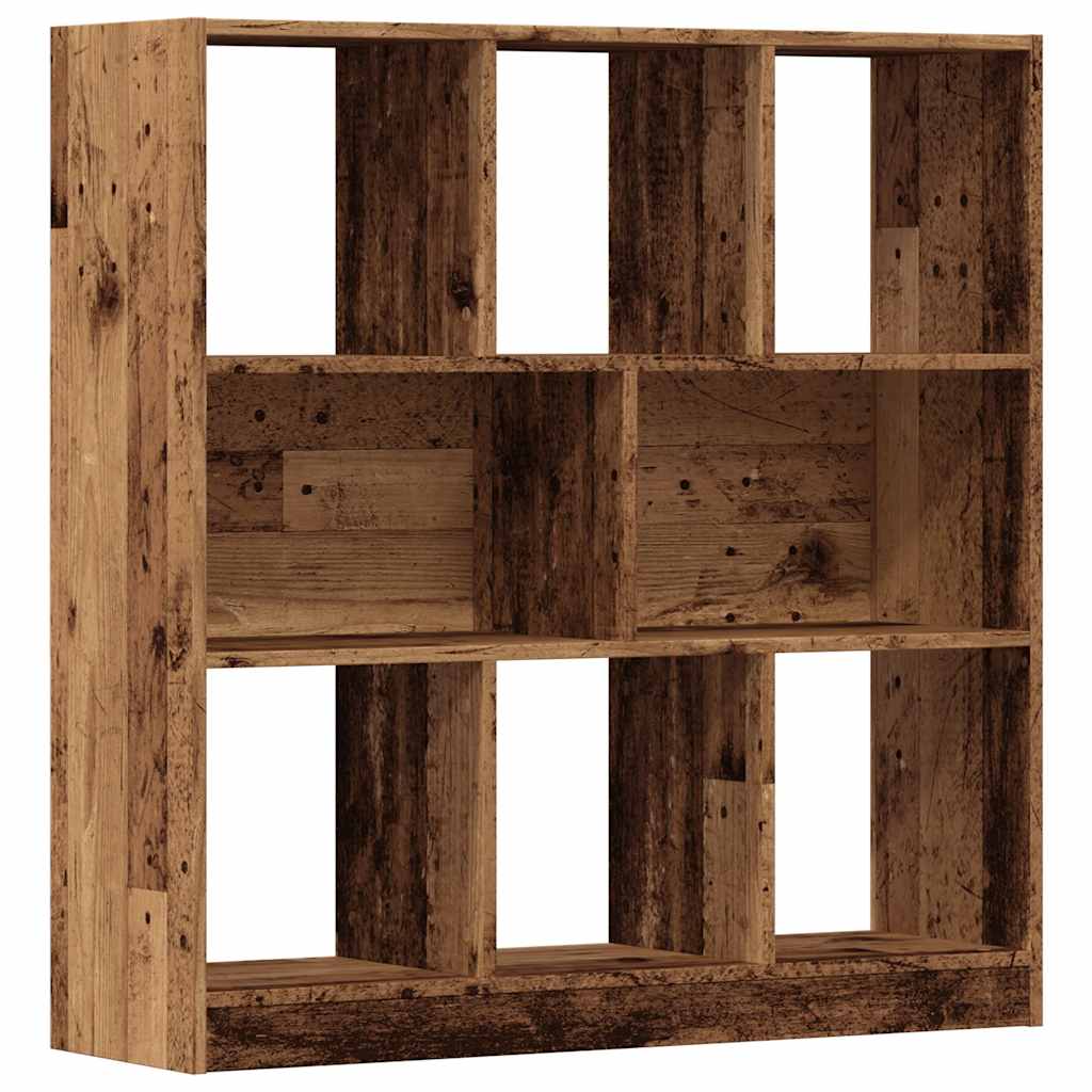 Ormar za knjige staro drvo 97,5x29,5x100 cm konstruirano drvo